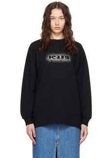 Ksubi Black 'Sott Burst' Sweatshirt