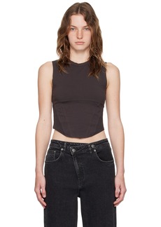 Ksubi Black Staged Tank Top