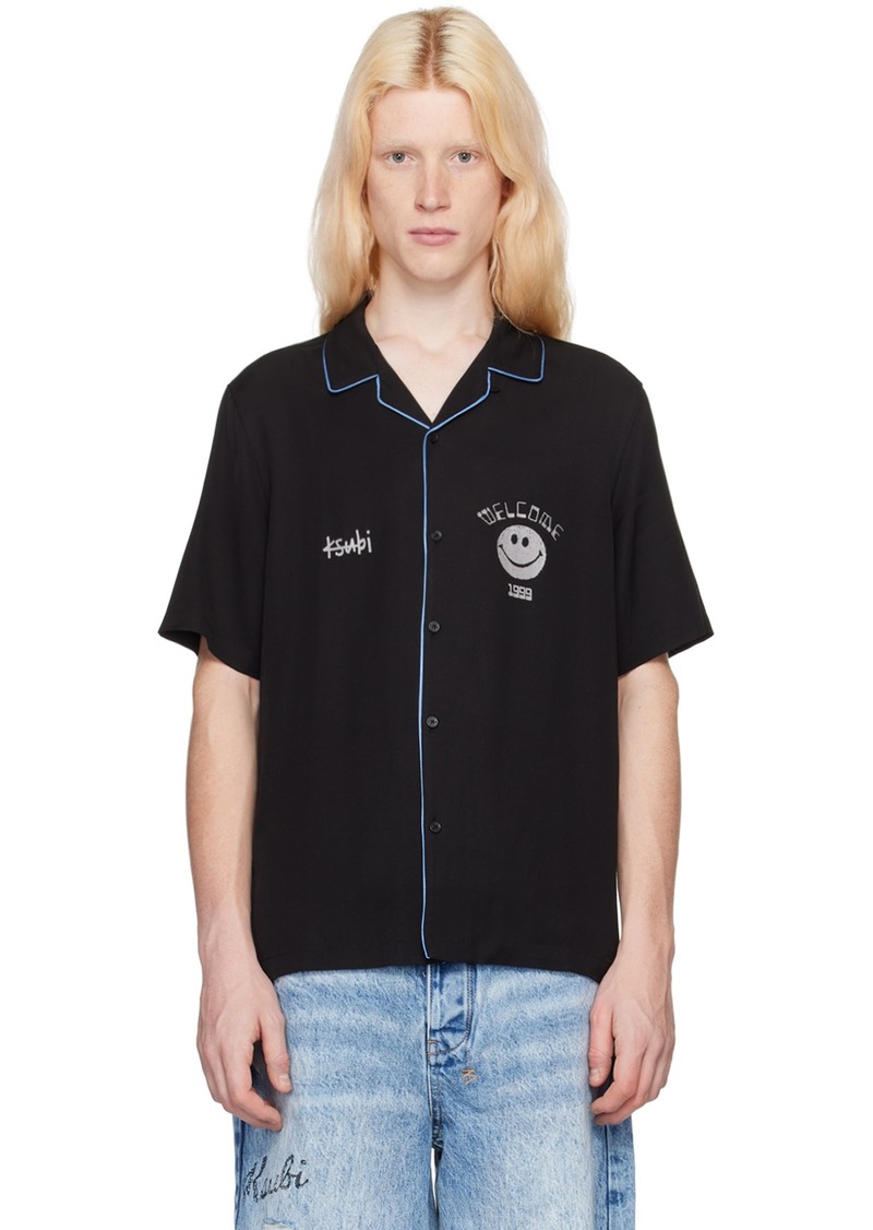 Ksubi Black Zine Resort Shirt