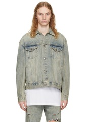 Ksubi Blue Oh G Denim Jacket