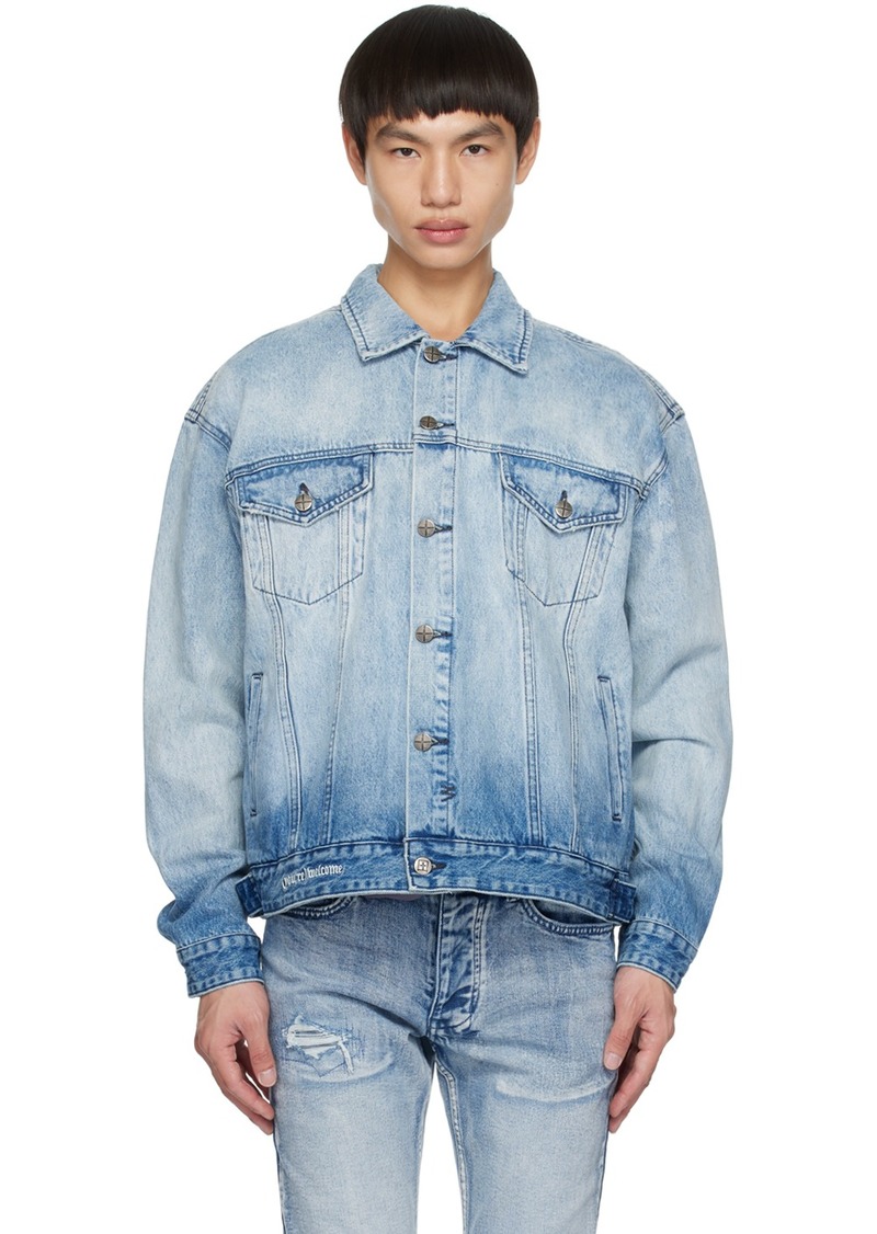 Ksubi Blue Oh G Denim Jacket