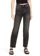 Ksubi Brooklyn Diablo Straight Leg Jeans in Black at Nordstrom Rack