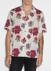 Ksubi Graff Rose Floral Lyocell Camp Shirt