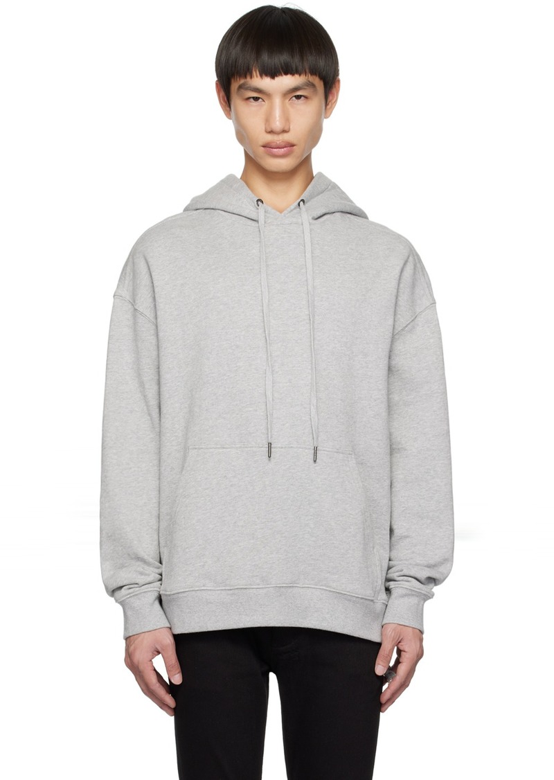 Ksubi Gray 4 X 4 Biggie Hoodie