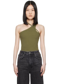 Ksubi Khaki Score Tank Top