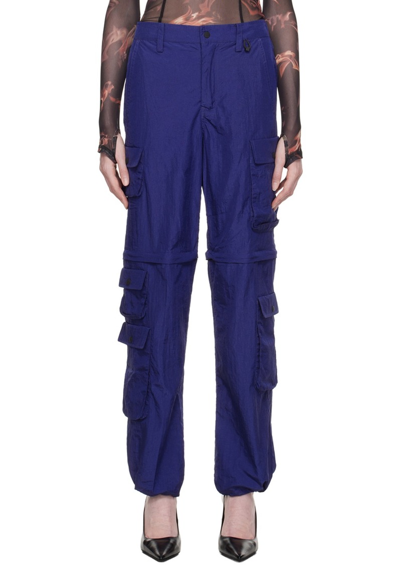 Ksubi Navy Connekt Trak Trousers