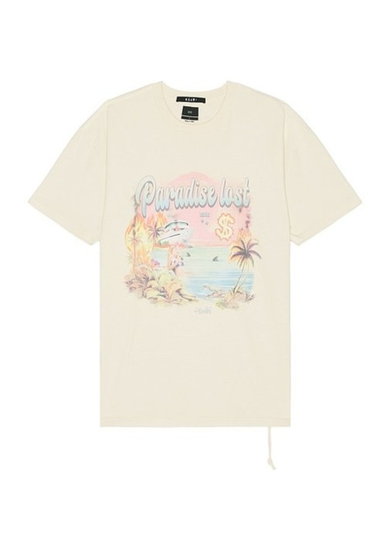 Ksubi Paradise Biggie Short Sleeve Tee Dusty Desert