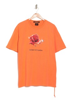 Ksubi Rose Garden Biggie Cotton Graphic T-Shirt in Orange at Nordstrom Rack