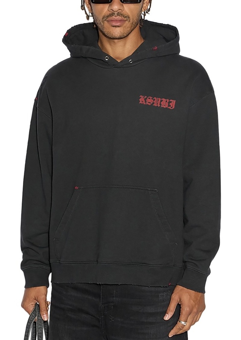 Ksubi Sinners Oversized Graphic Hoodie