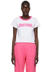 Ksubi White 'Emotional' Mini T-Shirt