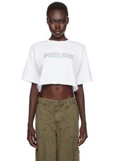 Ksubi White Unchained Oh G Crop T-shirt