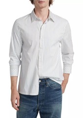 Ksubi Mad Mad World Skript Pinstripe Shirt