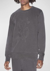 Ksubi Men's Reverso Kash Faded Sweatshirt