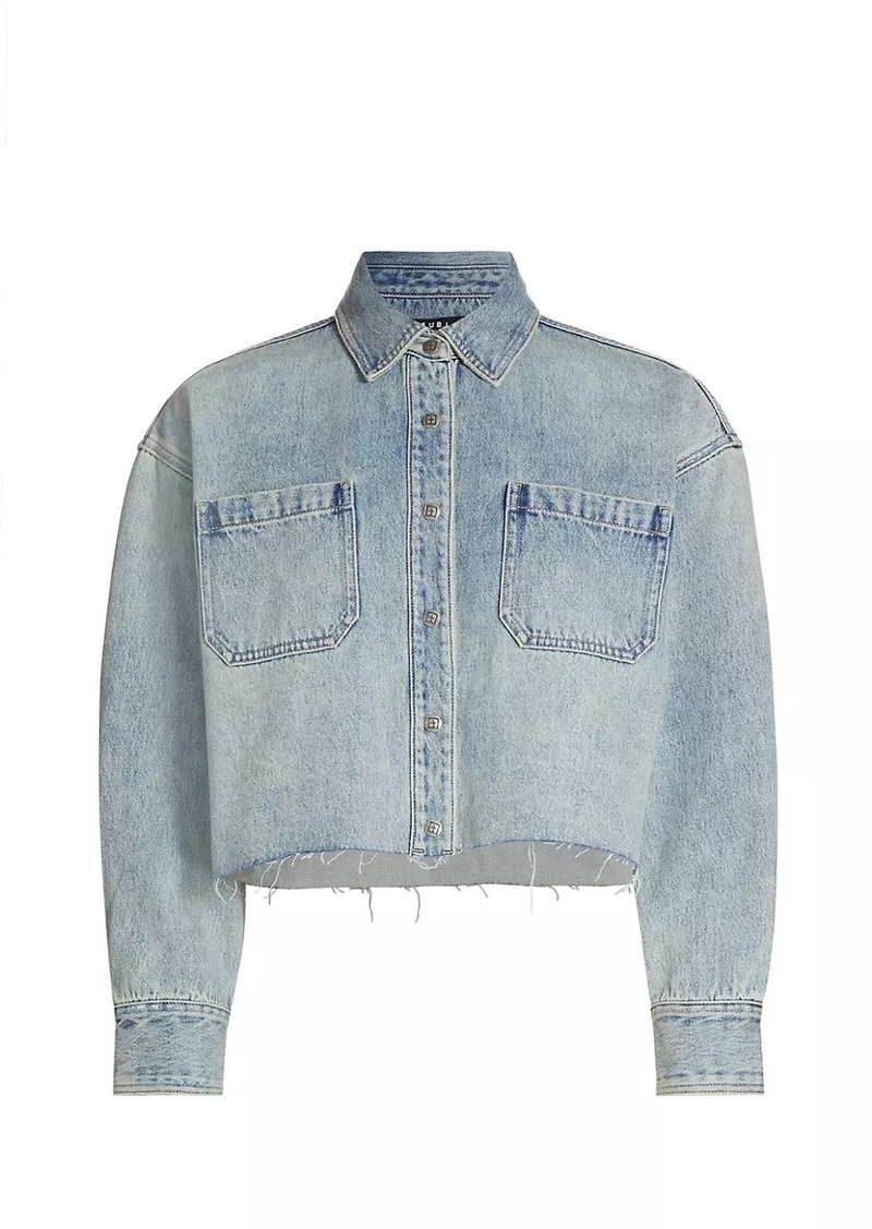 Ksubi Paradise Lost Denim Cutaway Shirt