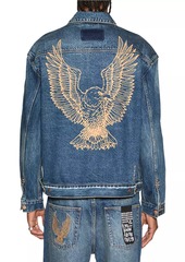 Ksubi This Is Not A Rodeo Doubledown Oh G Antique Kraft Denim Jacket