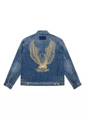 Ksubi This Is Not A Rodeo Doubledown Oh G Antique Kraft Denim Jacket