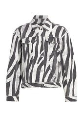 Ksubi Zebra Trucker Jacket
