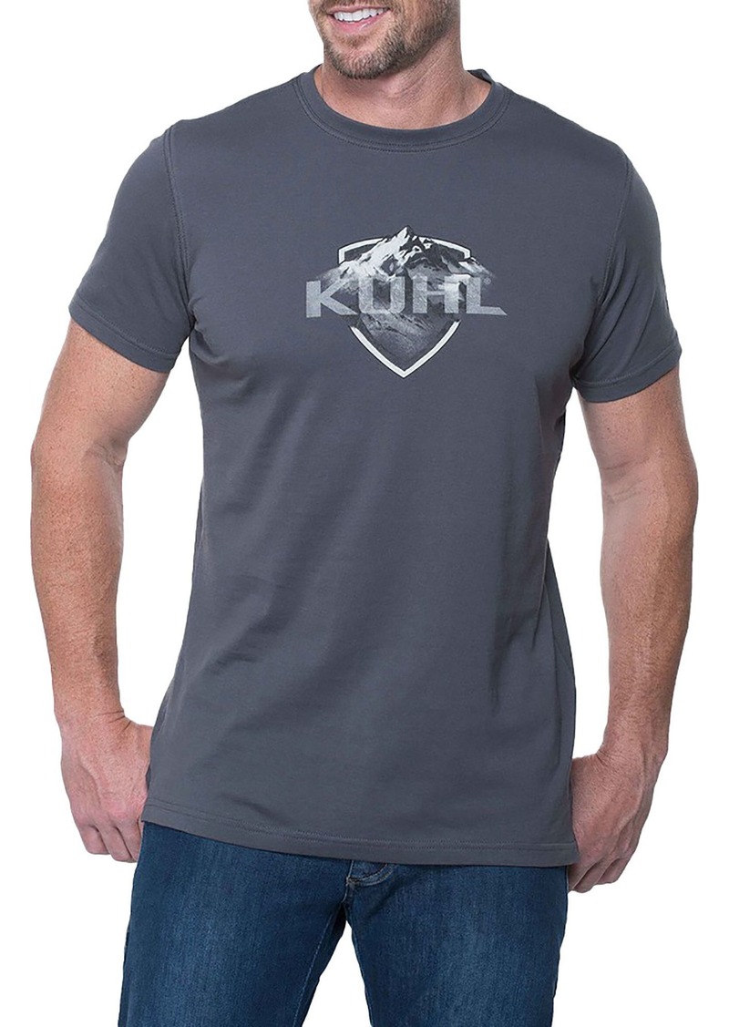 Kuhl KÜHL Men's Born In The Mountains Short Sleeve T-Shirt, Small, Gray