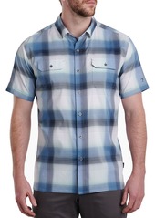 Kuhl KÜHL Men's RESPONSE™ Short Sleeve Shirt, Medium, Blue