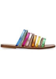 Kurt Geiger Daisy Rainbow flat sandals