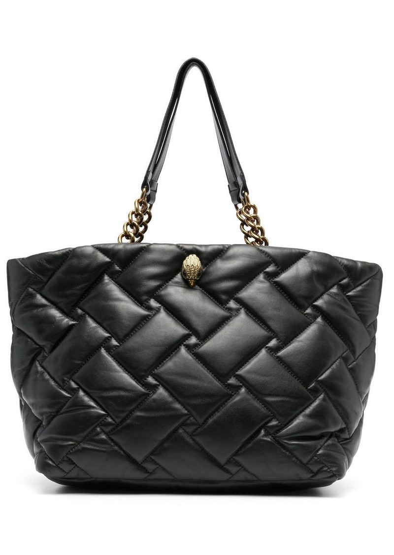 Kurt Geiger Kensington quilted tote bag