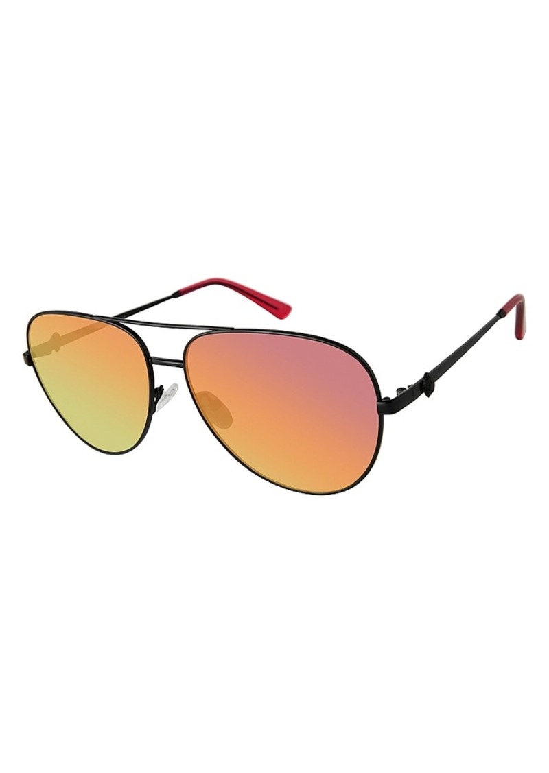 Kurt Geiger London Aviator Sunglasses, 62mm