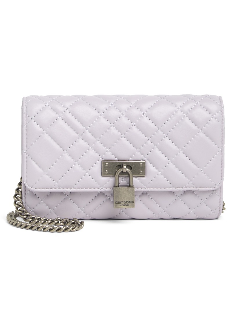 Kurt Geiger London Brixton Wallet on Chain in Lilac at Nordstrom Rack