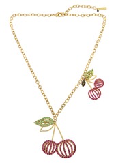 Kurt Geiger London Cherry Pendant Necklace in Pink at Nordstrom Rack