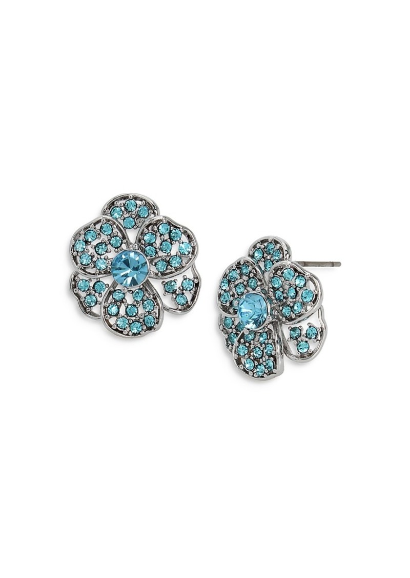 Kurt Geiger London Flower Stud Earrings