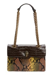 Kurt Geiger London Kensington Crocodile & Python Embossed Leather Crossbody Bag