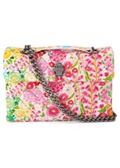 Kurt Geiger London x Floral Couture Kensington Floral Quilted Leather Crossbody Bag