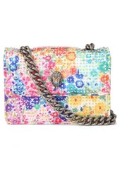 Kurt Geiger London x Floral Couture Micro Kensington Floral Rhinestone Crossbody Bag