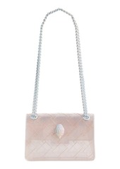Kurt Geiger London Mini Kensington Glitter Convertible Shoulder Bag in Pale Pink at Nordstrom