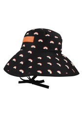 Kurt Geiger London Rainbow Print Bucket Hat in Black at Nordstrom Rack