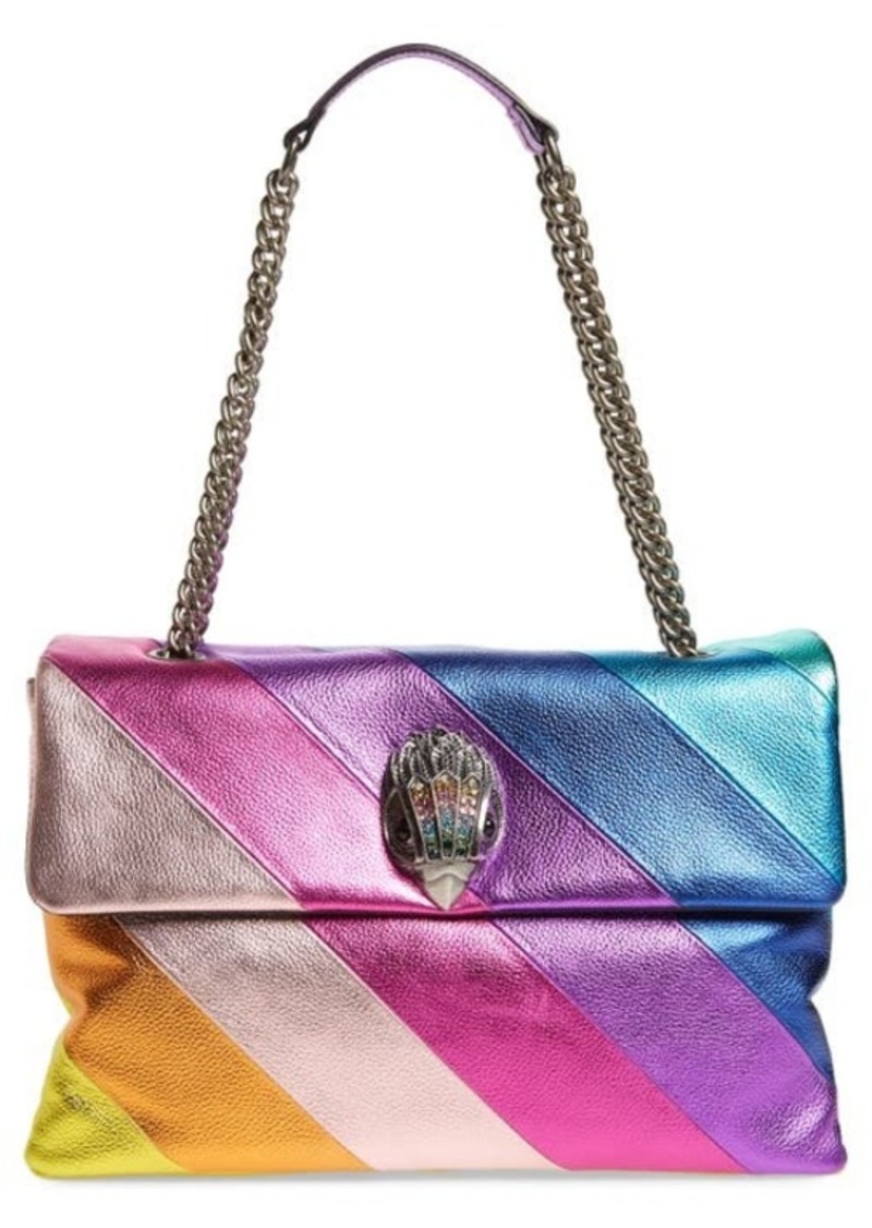 Kurt Geiger London Rainbow Shop Extra Extra Large Kensington Quilted Leather Shoulder Bag