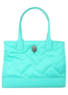 Kurt Geiger London Recycled Quilted Small Shopper in Green at Nordstrom