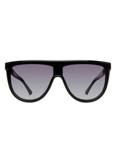 Kurt Geiger London Regent 99mm Oversize Shield Sunglasses