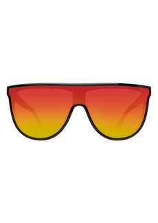 Kurt Geiger London Regent 99mm Oversize Shield Sunglasses