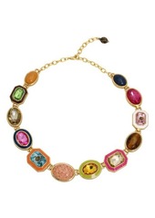 Kurt Geiger London Resin & Crystal Collar Necklace