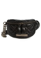 Kurt Geiger London Small Brixton Quilt Belt Bag in Black at Nordstrom Rack