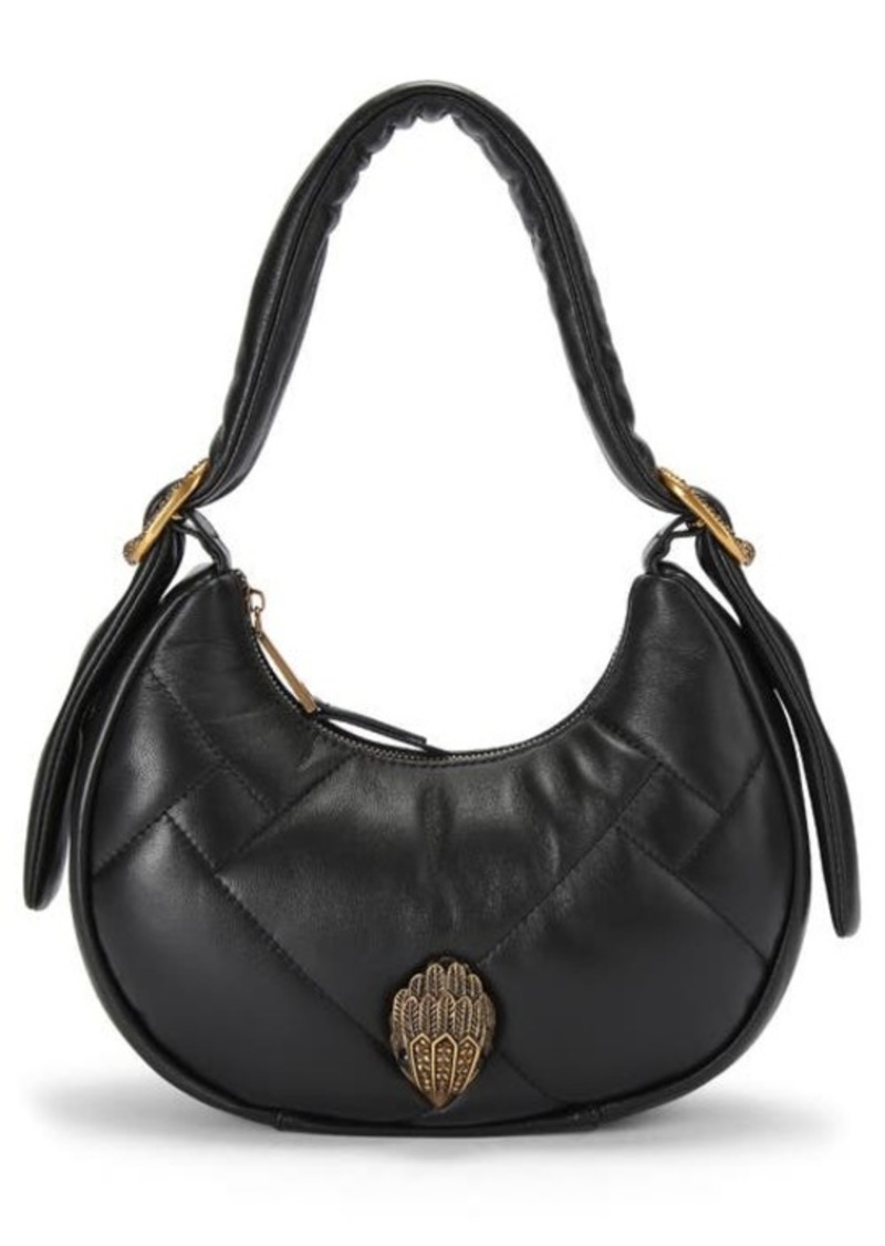 Kurt Geiger London Small Kensington Puff Quilted Leather Hobo Bag