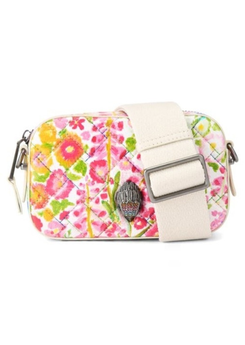 Kurt Geiger London x Floral Couture Small Kensington Quilted Camera Bag