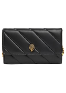 Kurt Geiger London Soho Leather Wallet on Chain in Black at Nordstrom Rack