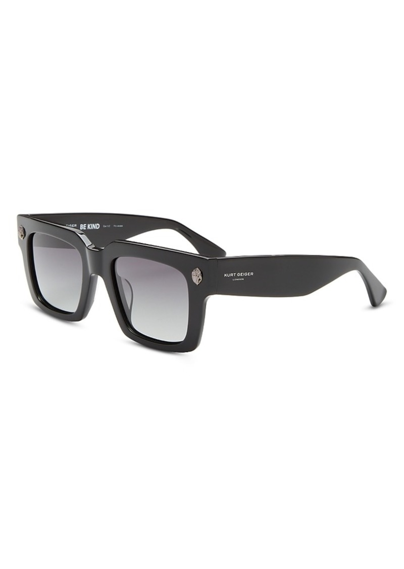 Kurt Geiger London Square Sunglasses, 50mm