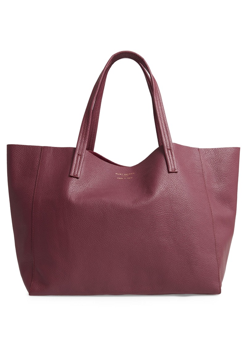 kurt geiger leather tote