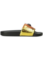 Kurt Geiger Meena Eagle open-toe slides