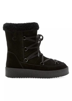 La Canadienne Emery Shearling-Lined Leather Winter Boots