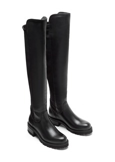 La Canadienne Catherine Waterproof Over the Knee Boot in Black Leather at Nordstrom