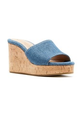 La Canadienne Forrest Platform Wedge Slide Sandal