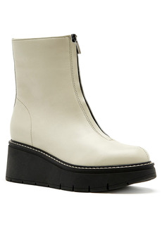 La Canadienne Gale Waterproof Leather Boot in Bone Leather at Nordstrom